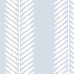 Custom Laurel Leaf Stripe d5dde7 soft blue