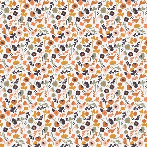Ditsy Floral - Fall Colours