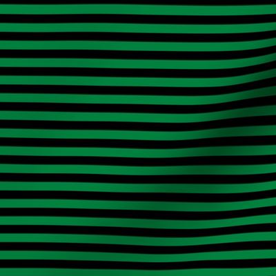 Green & Black Stripe - .5 inch