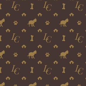 Louis Chihauhau Luxury Dog Attire Print