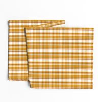 Weekender Plaid - Autumnal Bounty Goldenrod Yellow Small Scale