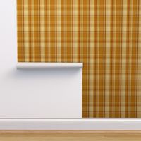 Weekender Plaid - Autumnal Bounty Goldenrod Yellow Small Scale