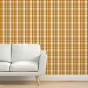 Weekender Plaid - Autumnal Bounty Goldenrod Yellow Small Scale