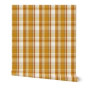 Weekender Plaid - Autumnal Bounty Goldenrod Yellow Small Scale