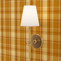 Weekender Plaid - Autumnal Bounty Goldenrod Yellow Small Scale