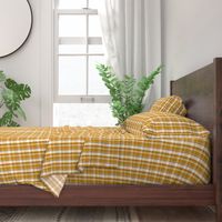 Weekender Plaid - Autumnal Bounty Goldenrod Yellow Small Scale