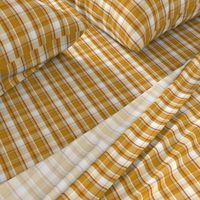 Weekender Plaid - Autumnal Bounty Goldenrod Yellow Small Scale