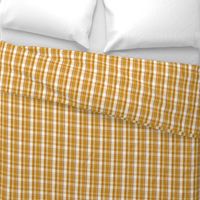 Weekender Plaid - Autumnal Bounty Goldenrod Yellow Small Scale