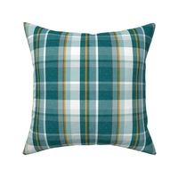 Weekender Plaid - Autumnal Bounty Teal Regular Scale