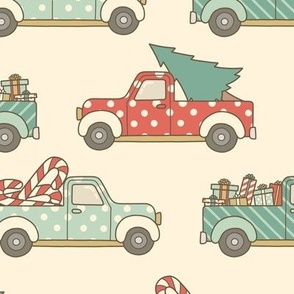 Plain Christmas Trucks