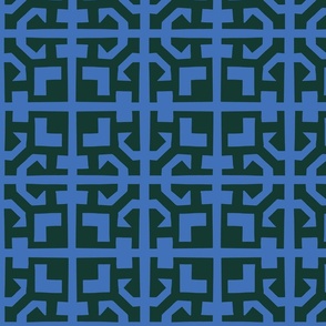 Tiled Blue