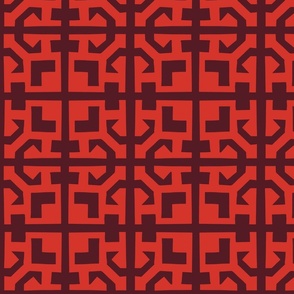 Tiled Red