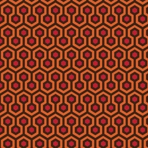 Overlook Hotel Carpet .25 red hex