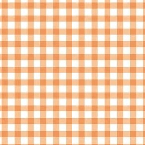 Gingham // Orange