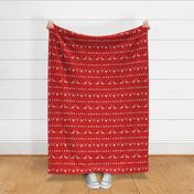 Ugly Christmas Sweater Red - large scale