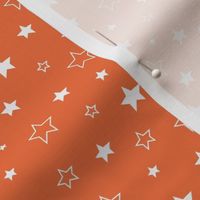 Skate Dog Stars - Orange Medium