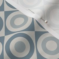 Geometric Pattern: Rondel Diamond: Bluestone