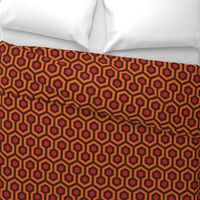 Overlook Hotel Carpet 1"red hex