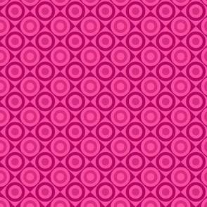 Geometric Pattern: Rondel Diamond: Berry