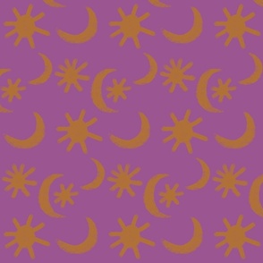 sun moon lilac