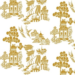 chinoiserie villages joy solid gold