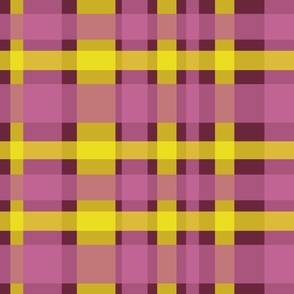 This will be our Plaid (20") - pink, purple, yellow (ST2022TWOP)