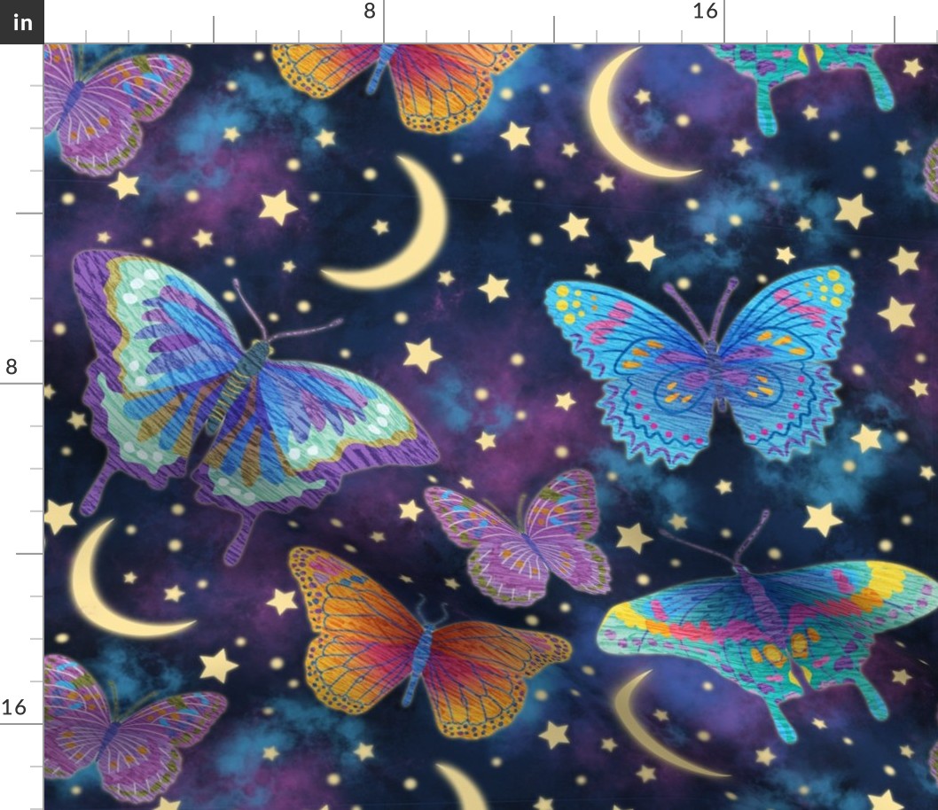 Celestial Butterflies-XL