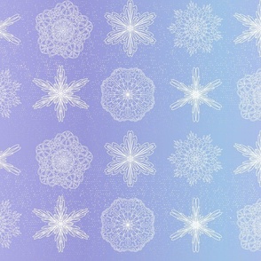 Snowflakes Gradient
