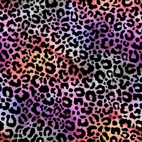 Leopard pink ink