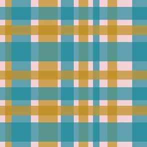This will be our Plaid (20") - pink, blue, yellow (ST2022TWOP)