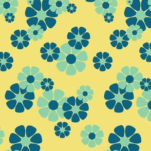 Maybe After They're Spread - Floral in Buttercup (ST2021MATS)