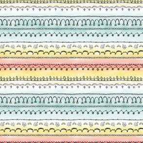 Frills & Fancies - Watercolor Stripe