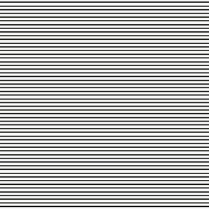 Black white Horizontal Stripes