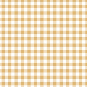 gingham Honey Yellow gingham