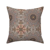 William Morris Tribute Apricot  Beige Smaller Scale