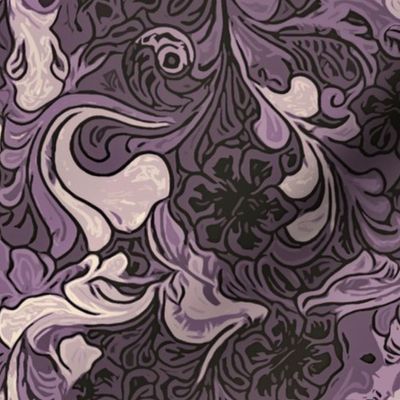 091021 Art Nouveau purple