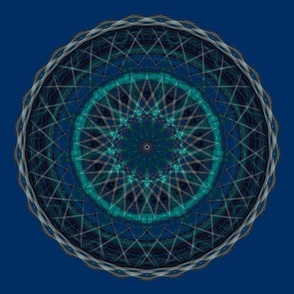 Winter Mandala - Cool