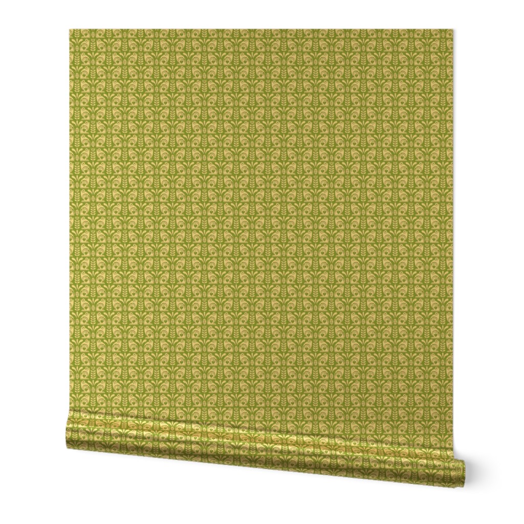 Scandi Frogs-Paper Cut-Greenery