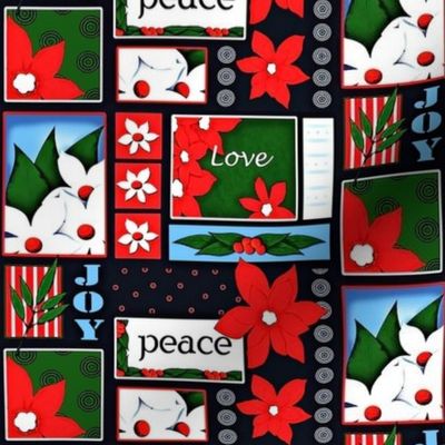 Simple Holiday Sentiments Patches