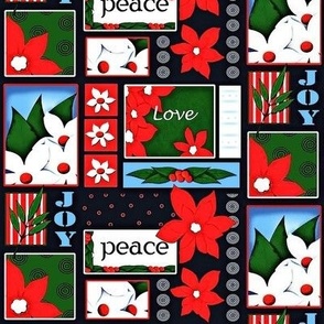 Simple Holiday Sentiments Patches