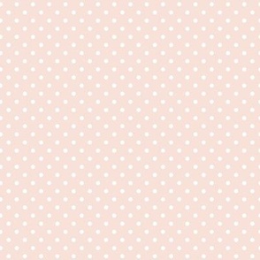 Pink With White Polkadots