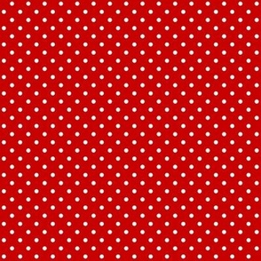 Red with White Polkadots