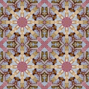 Mandala in Pink and Earth Tones