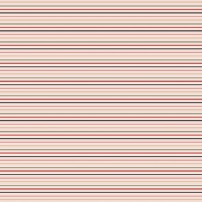 Multi Xmas Stripes Horizontal