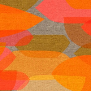 Mid Century Colour Blocks {Electric Dreams} rotated