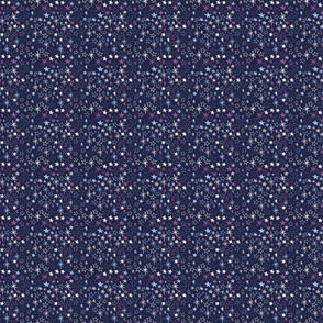 Smaller Scale Outer Space Galaxy Stars Dark Background