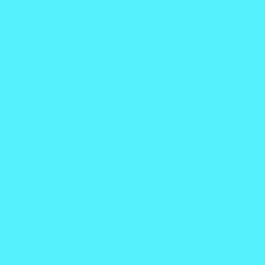 Solid Plain Bright Turquoise
