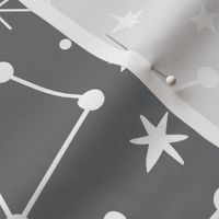 Constellations Grey White | Large Scale