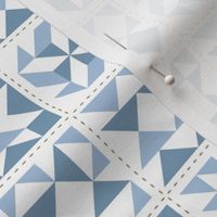 Quilting Squares in Sky Blue