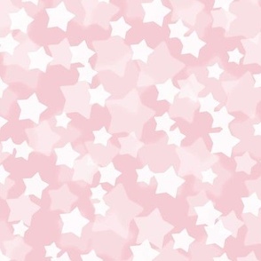 Starry Bokeh Pattern - Pink Blush